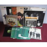 Beatles Interest - Six LP's, to include With The Beatles, For Sale, Rubber Soul, Help, Let it Be,