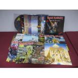 Iron Maiden etc - A Good Collection of seven Iron Maiden LP's, including 'Seventh Son of a Seventh