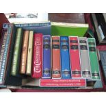 Folio Society Books, Anthony Trollope, The Jungle Book, The Canterbury Tales, etc:- One Box