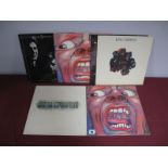 King Crimson - Five LP's to include 'In The Court of King Crimson', pink (i) label stereo A3/B4; '