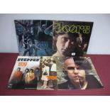 60's US Rock LP's - Doors 1st, (stereo EKS-74007, textured orange, Polydor credit, Patent Applied