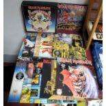 Iron Maiden - First 10 Years Box Set 'Up The Irons' - 10 double 12"" singles - excellent