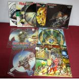 Iron Maiden - A Great Collection of Ten Picture Discs (including four cut-to-shape examples) -