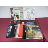 Rock Interest - A good collection of over twenty LP's, 12" singles and EP's, including Motorhead (