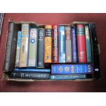 Folio Society Books, Napoleon Rubicon, Michelangelo Dracula, etc:- One Box