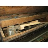 A Quantity of DIY Tools in a Victorian Tool Chest.