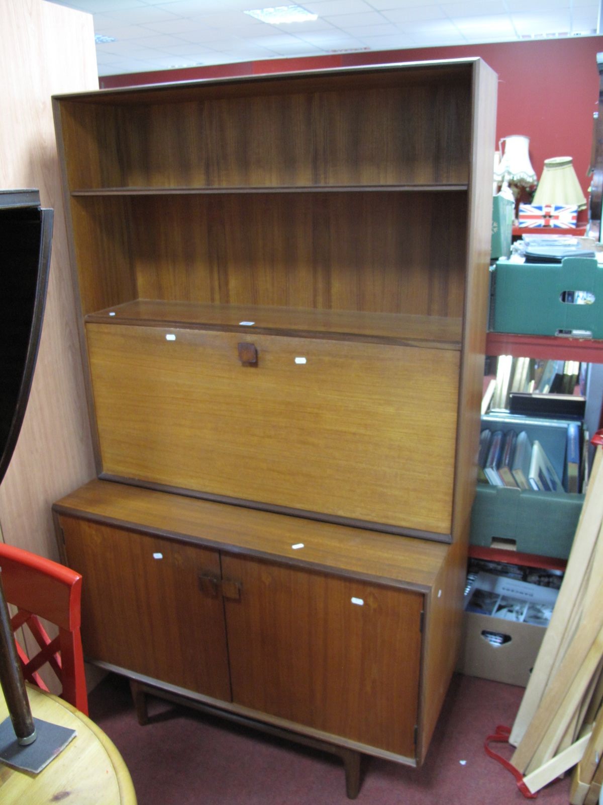 A Teak Lounge Display Unit, circa 1970's.