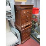 Pair of 'Outlook' Willis and Gambier Three Drawer Bedside Chests.