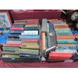 Books, Nigel Bachin, Myra Buttle, Louisa, M. Alcott, Milton, Joyce Cary, etc:- Two Boxes