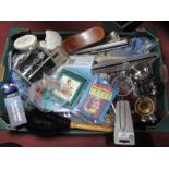 Candles, DVD's, shoe horns, etc:- One Box