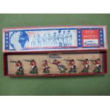 An Authenticast (Made in Ireland) Boxed Redcoats Lead Figure Set, (seven pieces).
