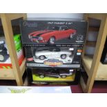 Three Boxed ERTL 'American Muscle' 1:18th Scale Diecast Muscle Cars, #33272 1967 Chevrolet Camaro