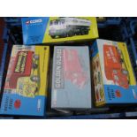 Seven Boxed Corgi 'Golden Oldies' and 'Archive' Diecast Commercial Vehicles, including #11101 ERF KV