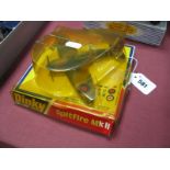 A Boxed Dinky #741 Diecast Spitfire MKII, circa late 1970's, sellotape to box, plastic outer, lid
