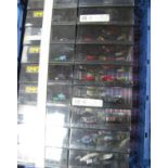 Eighteen Cased 1:43rd Scale Highly Detailed Formula One Cars by Onyx, all different 1994 Racing
