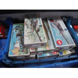 Eight Boxed Airfix Plastic Model Aircraft Kits, all 1:72nd Scale #03027-4 Douglas F4D-1 Skyray, #