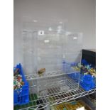 Two Perspex Display Cases, suitable for figures.