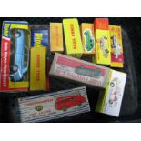 A Dinky No. 955 Fire Engine, poor in fair box, No. 124 Rolls Royce Phantom V, very good in fair box,