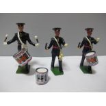 Three Britains Mid XX Century Extremely Rare Royal Berkshire Regiment Set #2093, band 1958-59 issue,