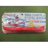 A Plastic Multiple Products of USA 'Fess Parker' as Daniel Boone Plastic Indian War Canoe, on