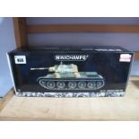 A Minichamps #350020001 Highly Detailed 1:35th Scale Diecast Russian T34'76 Tank, Leningrad Front