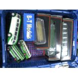 Seven Diecast Buses, predominantly 1.76th scale by EFE, Corgi, B-T models including EFE #22507