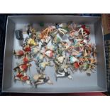 A Quantity of Plastic Ballet Dancers by Herald and Other Manufacturers, good to playworn.
