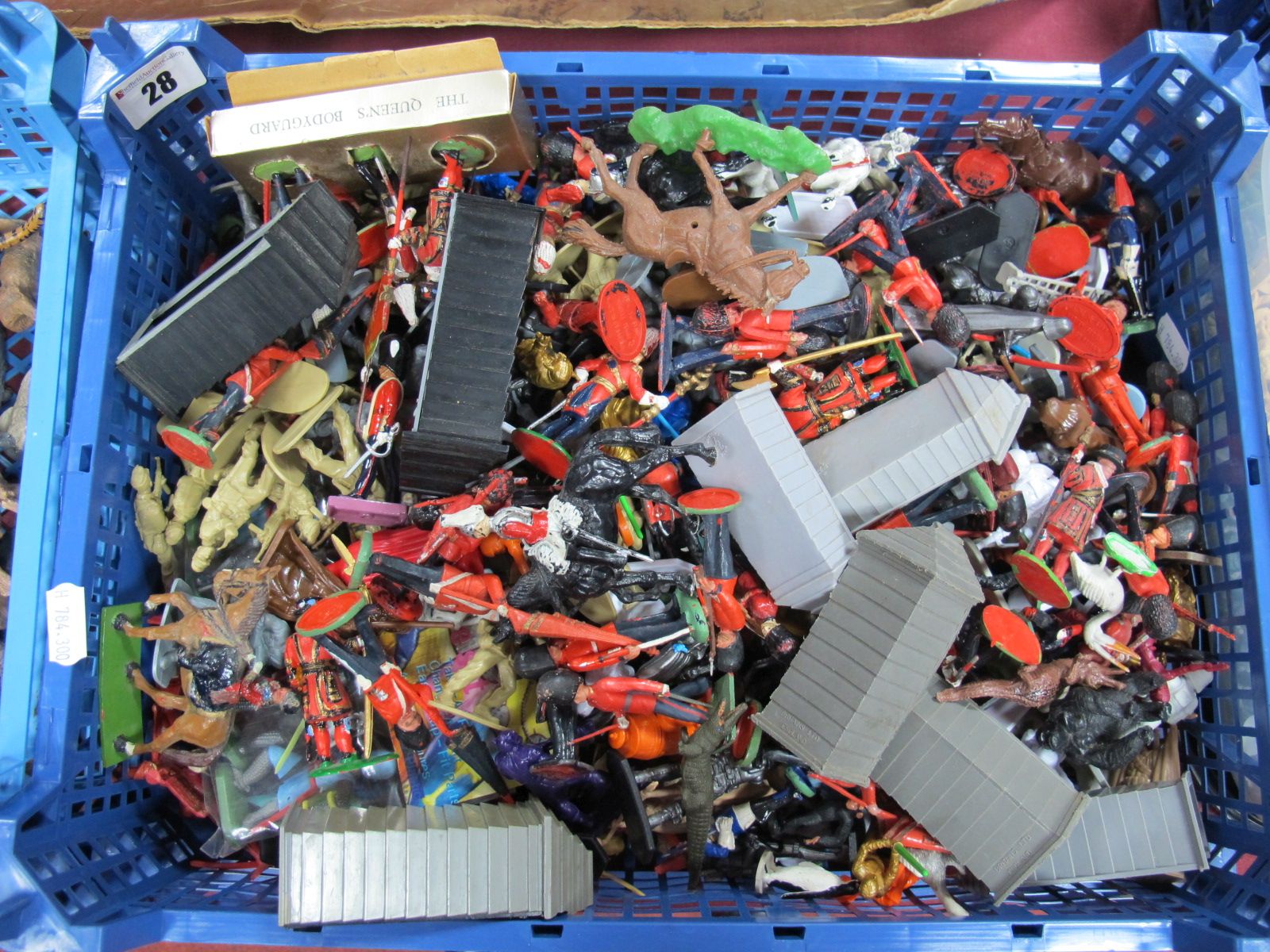 A Quantity of Mid XX Century and Later Plastic Figures by Airfix, Herald, Lone Star, Among Others,