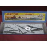 Pre-War Dinky Set No. 50 Ships of The British Navy, contains fourteen ships all showing signs of