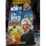 The First Three Dr. Who Annuals, 1965, 1966, 1967, all presentable.