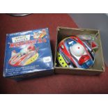 A 1970 Tinplate and Plastic "Mercury X-I" Space Ship By Yonanaza of Japan, battery operated,