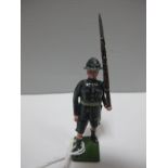 A Mid XX Century Britains Lead Figure Lou Wepener Reet Trooper at the slope, fair, some chipping,