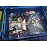 A Quantity of Star Wars Lego, including a No. 75107 Jango Fett, boxed unopened, plus some made up