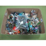 A Quantity of Mid XX Century and Later Plastic Figures by Crescent, Lone Star, Among Others, various