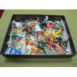 A Quantity of Plastic Cowboys by Various Manufacturers, including Crescent, Timpo, Lone Star,