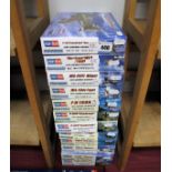 Twelve Boxed Hobby Boss 1:72nd Scale Plastic Model Military Aircraft Kits, including #80263 Mig-