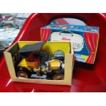 A Tinplate/Clockwork Original Schuco Old Timer No. 1228 Opel Doktor-Wagen, boxed with key.