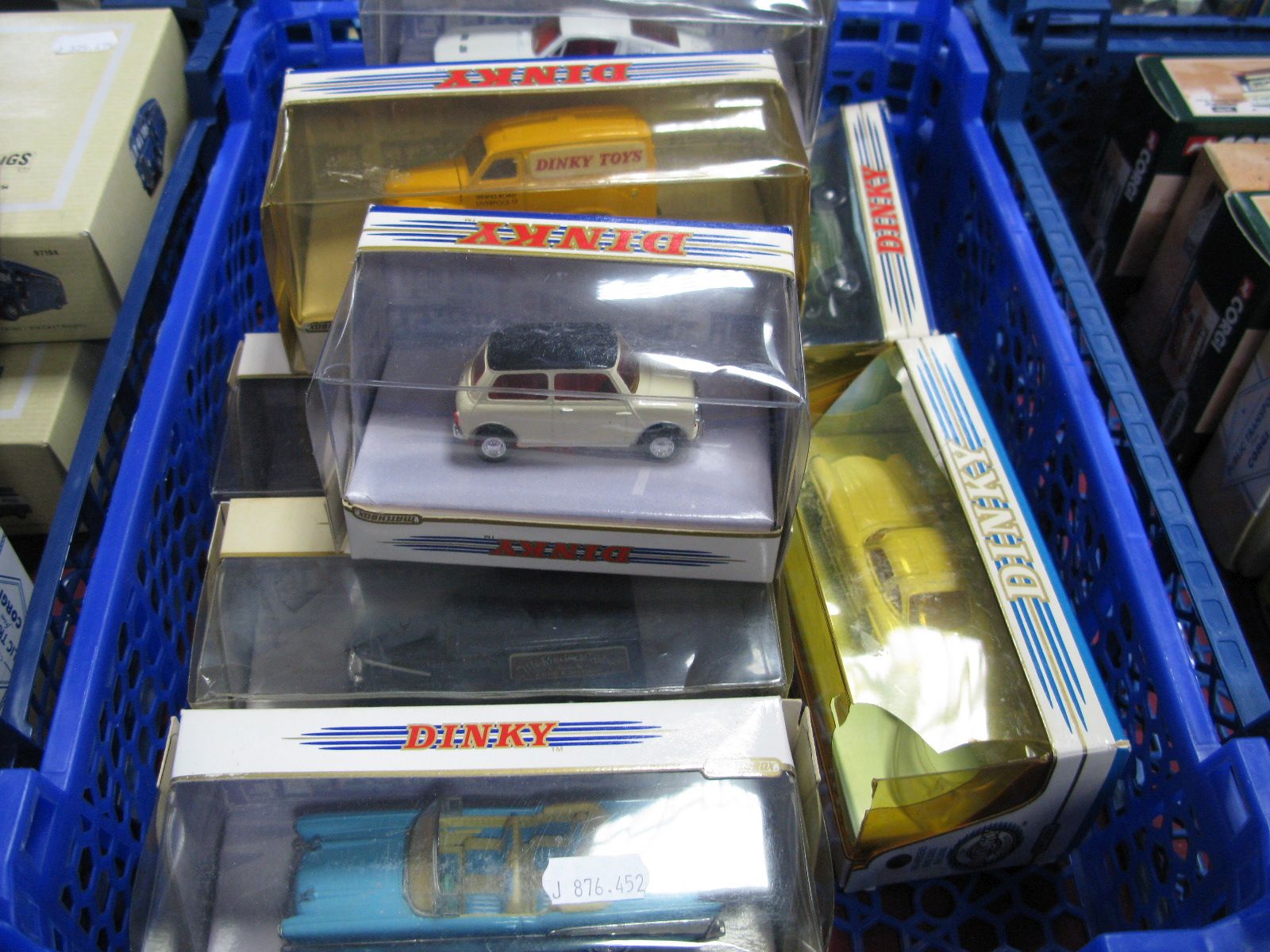 Ten Window Boxed Matchbox 'The Dinky Collection Diecast Vehicles, including #DY27 1957 Chevrolet