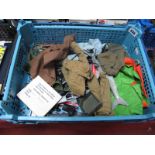A Quantity of Original Action Man Clothes, Weapons and Accessories.
