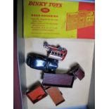 A Dinky Toys No. 765 'Road Hoarding', boxed, plus a small quantity of playworn Dinky and Matchbox