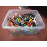 A Large Tub of Playworn Diecast Vehicles, by all the major manufacturers.