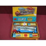 An Original Corgi Gift Set #1, comprising #1101 Bedford Carrimore Car Transporter, red cab, two tone