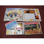 Two Boxed Meccano Motorised Construction Sets, #07504 Meccano Motorised No. 4 Construction Set,