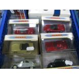 Nine Boxed Matchbox 'The Dinky Collection' Diecast Model Cars, including #DY-5 17 1939 Triumph