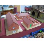 Four Buildings Built From Bricklayer to Original Plans, including stable, pig yard, tractor shed,