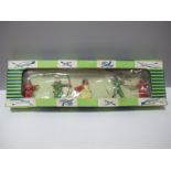 A Boxed Crescent Toys Plastic Figure Robin Hood Set, (five figures), paint loss noted.