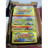 Ten Window Boxed Lledo Diecast Commercial Vehicle Sets, Including Rupert 75th Anniversary set, (