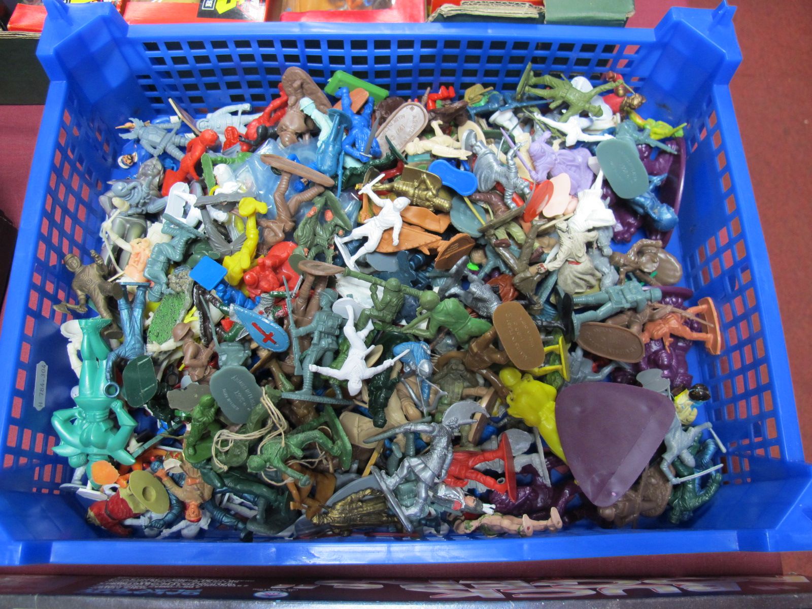 A Quantity of Plastic Figures by Various Manufacturers, playworn.