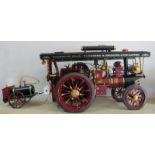 A Markie 1/10 Scale or 1 1/8 Inch Scale Live Steam Model of a Burrell and Sons Showmans Engine by