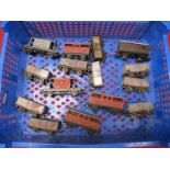 Fifteen "OO" Gauge Rolling Stock Wagons and Vans, by Bachmann, Mainline, Triang, Lima, predominately